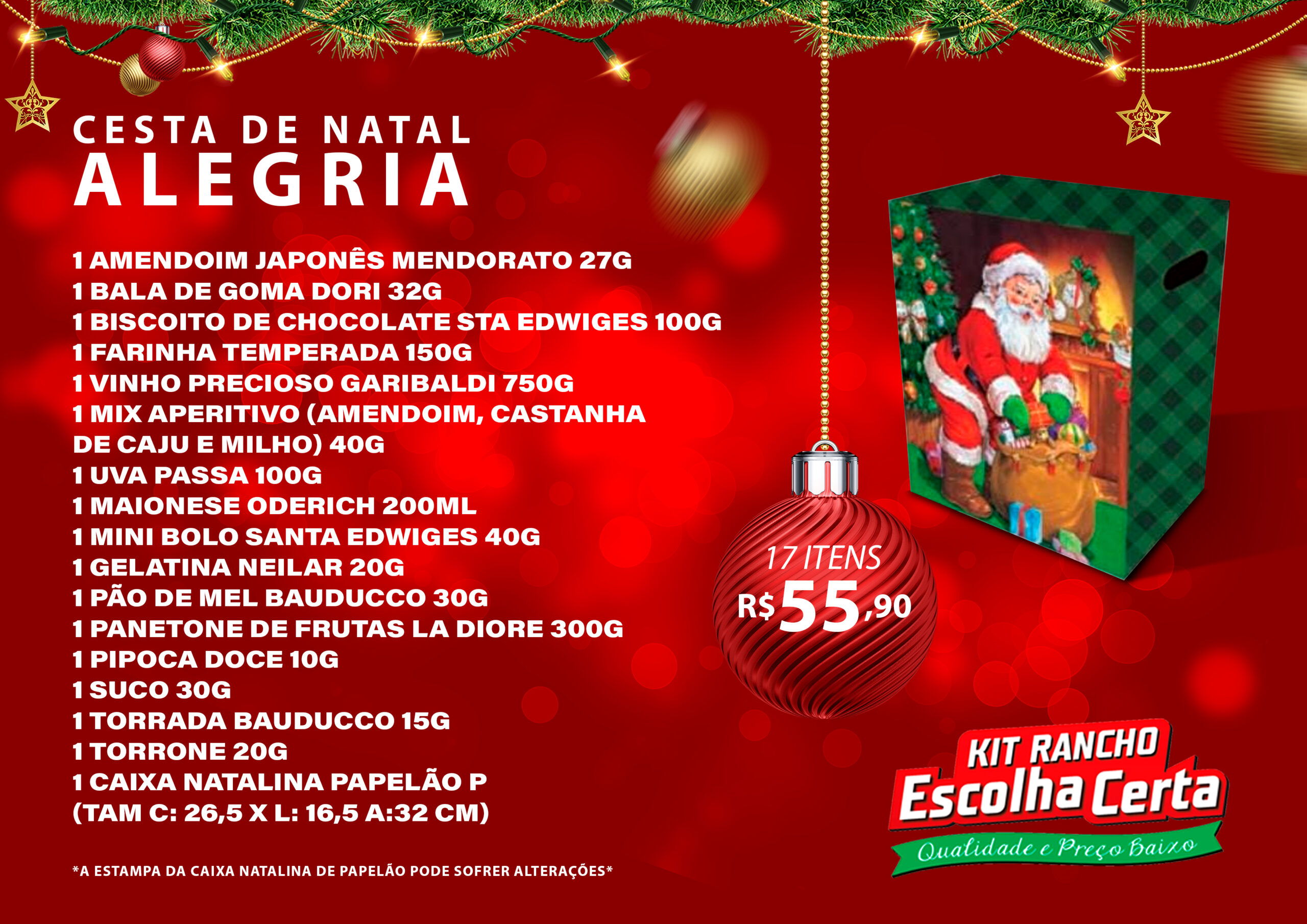 Cestas de Natal 2024 - 2